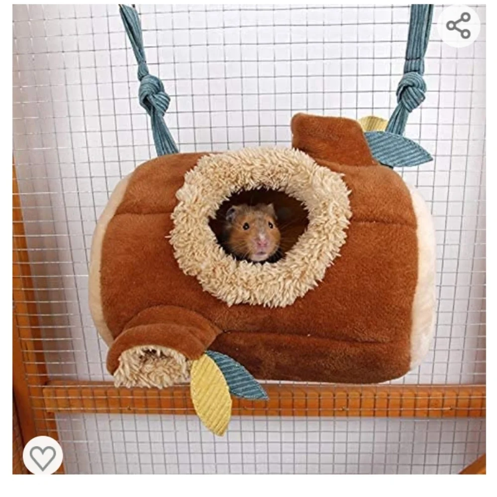 Haieshop Bird Nest House Parakeet Nest Chinchilla Hammock Bird Sugar Glider Hang